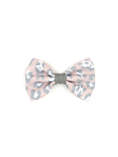 Blush Leopard Bow